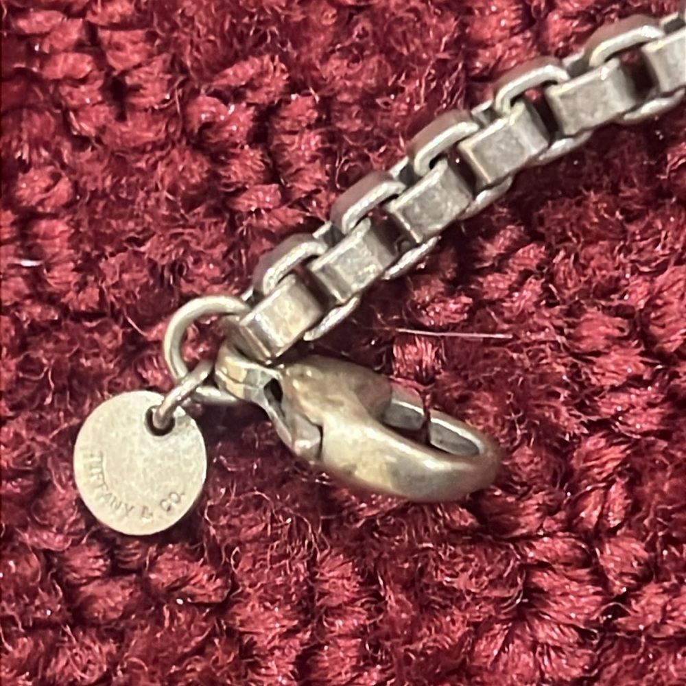 Tiffany & Co Sterling Silver Venetian Link Bracelet 925 host pick - Picture 9 of 13